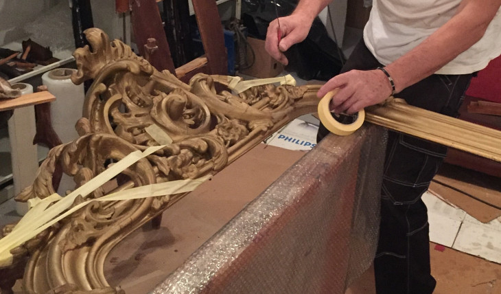 RESTAURACIJA OKVIRA OD OGLEDALA