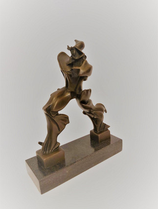 Brončana Skulptura "Jedinstveni oblici kontinuiteta u prostoru"