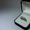 Prsten od Bijelog Zlata sa Briljantima