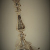 Antikni Srebrni Sviječnjak
