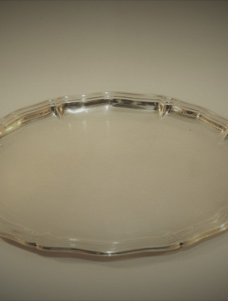 Antique Silver Platter